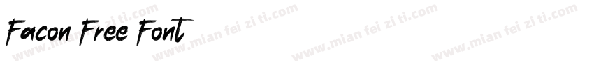 Facon Free Font字体转换